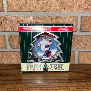 Vintage Coca Cola Christmas Ornament